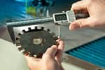 Measuring TiltaJET precision on steel gear