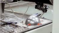 Cutting 3D designs on an OMAX waterjet