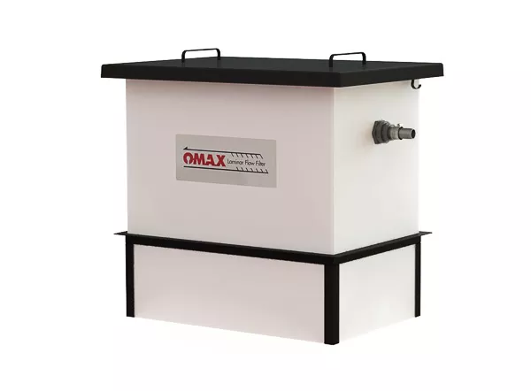 Laminar filter for OMAX waterjets