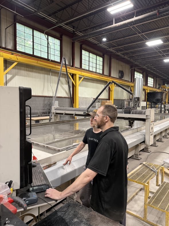 K&W Tool employee