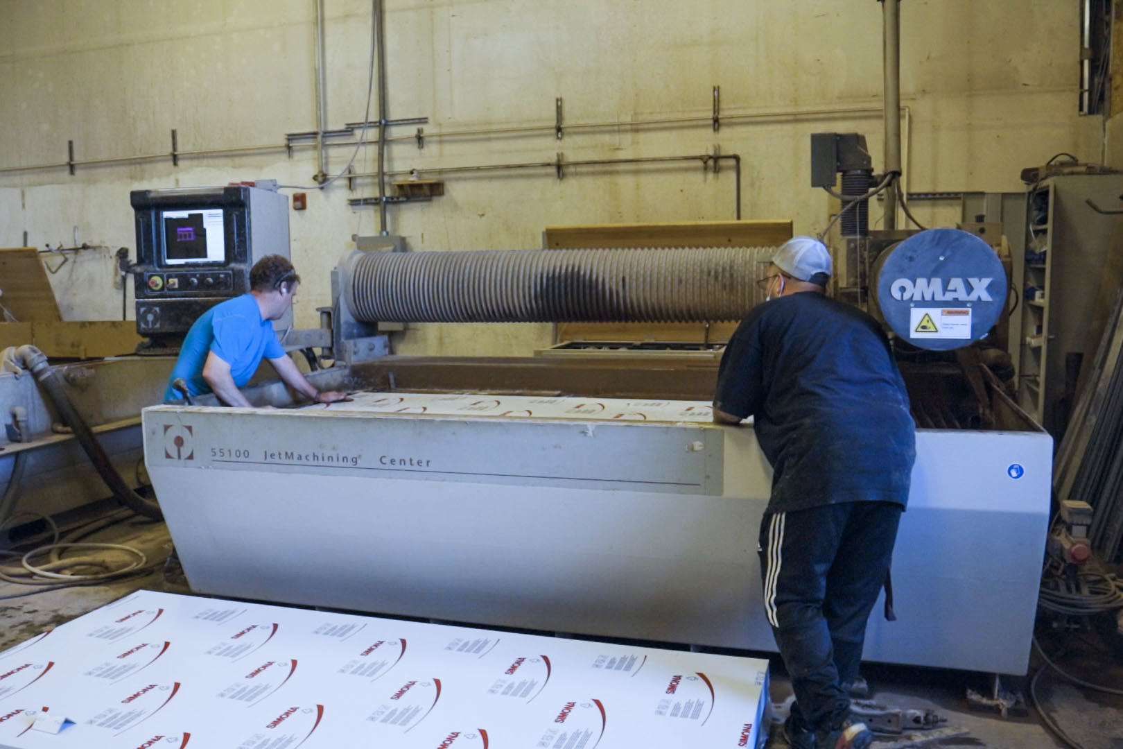 waterjet table
