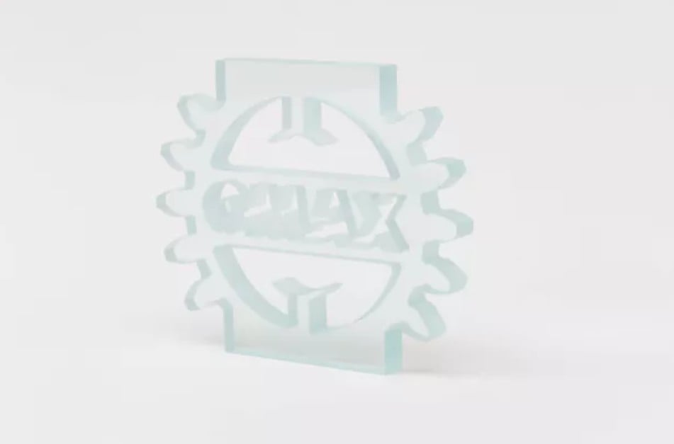 Image of a glass cut sample