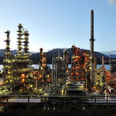 Image of oil refinery
