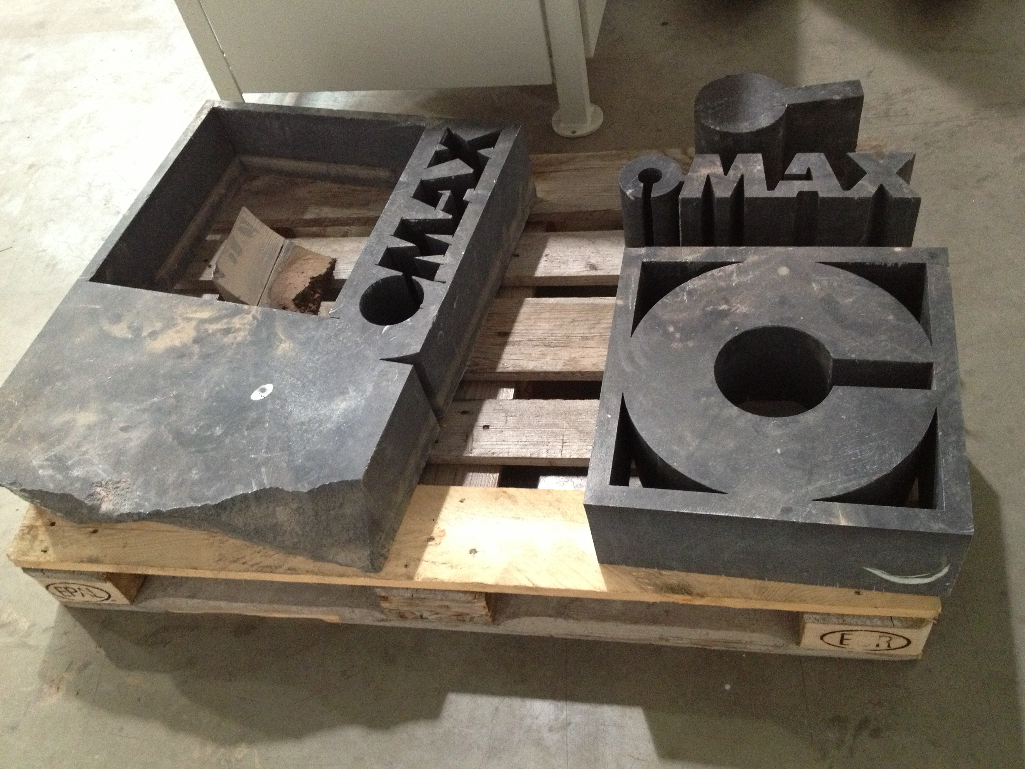 OMAX cut stone