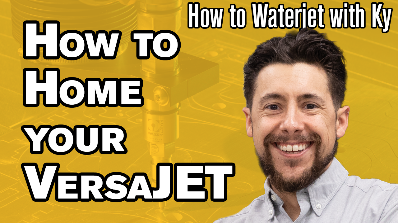 How to Home the VersaJET Cutting Head