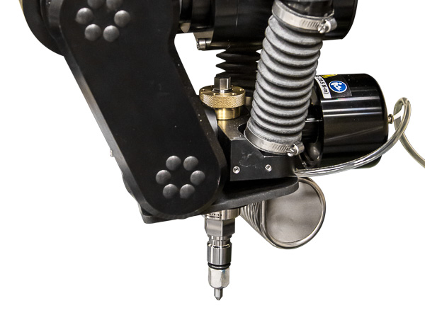 Tilt-a-jet for OMAX waterjets
