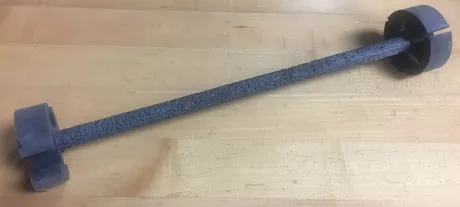 cutting on a bore requires an internal barrier