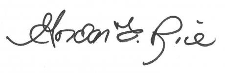 Gordon's signature