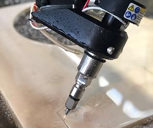 Waterjet stone cutting