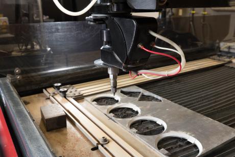 Getting a test cut is a good method to know if a waterjet is right for you