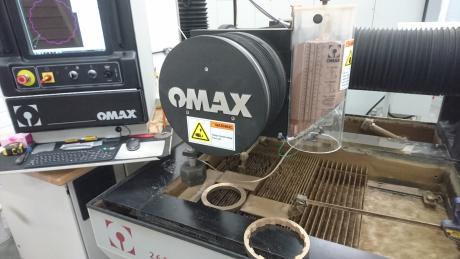 OMAX 2626 used by Ash Safety