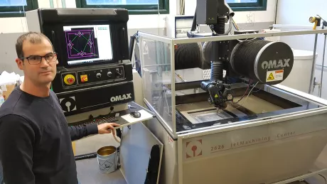 DiamArt with the 2626 waterjet