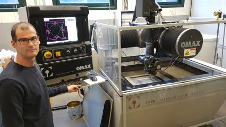 DiamArt with the 2626 waterjet