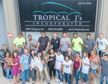 Tropical J's family