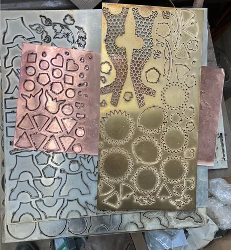 RT bit and spur different metals